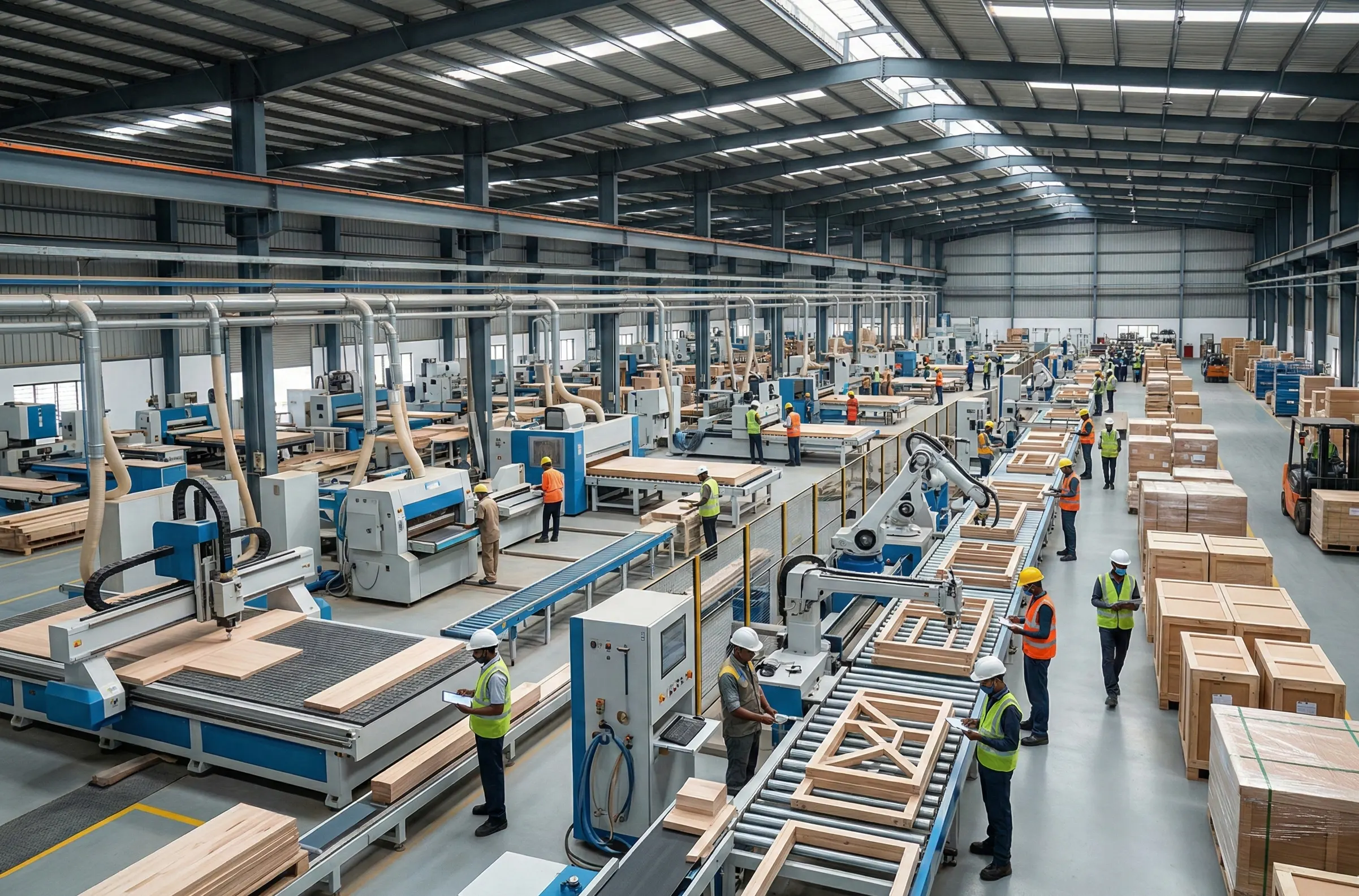 Industrial manufacturing facility warehouse operations Pune
